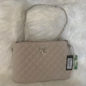 BADGLEY MISCHKA Tan Small Chain Crossbody-NEW!